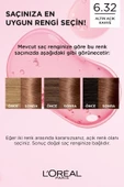 L'Oreal Paris Creme Saç Boyası 6.32 Altın Açık Kahve thumbnail 7