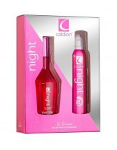 Caldion Night Kadın Parfüm Edt 100ml + Deodorant Sprey 150 Ml Set - 1
