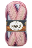 5 Adet Vega Stripe Premium Akrilik El Örgü İpi Yünü No: 82415 thumbnail 3