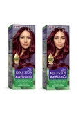Naturals Saç Boyası Koyu Nar Kızılı 5/45 2x Paket - 1