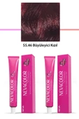 2 li Set Premium 55.46 Büyüleyici Kızıl - Kalıcı Krem Saç Boyası 2 X 50 g Tüp - 1