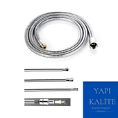 Spiralli Mutfak Evye Bataryası Beber Bataryası Duş Hortumu Spirali thumbnail 1