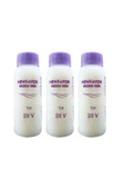 3 Adet Oksidan Krem Saç Boya Sıvısı 6'lık 20 volüme 60 ml - 1