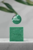 Yosun Sabunu Hatay El Yapımı %100 Organik Doğal Sabun 1 Kalıp 130 Gram thumbnail 2