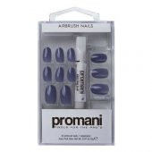 Promani Koyu Mavi Slate Takma Tırnak Kiti - 1