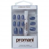 Promani Koyu Mavi Slate Takma Tırnak Kiti - 2