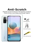 Xiaomi Redmi Note 10 Uyumlu Premium Ekran Koruyucu 9h Sert Temperli Kırılmaz Cam Koruma Şeffaf thumbnail 5