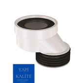 Ayarlanabilir Altdan Çıkışlı Klozet Gider Borusu Eksantirik Kada-6cm Kaydırılabilir thumbnail 1