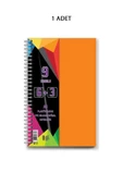 Spiralli PP Kapak 6+2+1 225 Yaprak 9 Ayraçlı Defter - 1