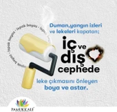 Pamukkale İspak Nikotin,Yağ,İs,Rutubet,Nem,Küf,Mürekkep,Ruj Leke Örtücü 750 Gr thumbnail 2