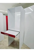 Lavanta Mobilya İmalat MDF (HIGH GLOSS) REN KIRMIZI ÇAMAŞIR MAKİNESİ VE KURUTMA MAKİNESİ DOLABI - 3