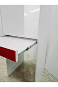 Lavanta Mobilya İmalat MDF (HIGH GLOSS) REN KIRMIZI ÇAMAŞIR MAKİNESİ VE KURUTMA MAKİNESİ DOLABI - 4