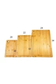 Rossel Premium 3'lü Bambu Kesim Panosu thumbnail 2
