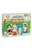 Eğitici Oyun Meslekler 40 Parça Puzzle - 1