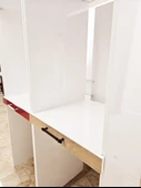 MDF (SAFİR MEŞE) DİCLE BEYAZ ÇAMAŞIR MAKİNESİ VE KURUTMA MAKİNESİ DOLABI - 3