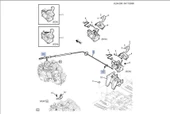 Chevrolet Captiva 2007 - 2011 C100 Otomatik Vites Halatı Orjinal,96625503 - 1