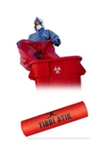 Büyük Boy 65 x 80 cm 300 gr 10 lu Rulo x 1 Paket = 10 Adet (Kırmızı-Siyah Baskılı) - 2