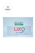 Büyük Boy Çöp Torbası 65 x 80 cm 10 Lu Rulo x 50 Paket = 500 Adet (Mavi) - 1