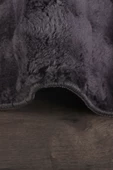 Bubble Antrasit Büyük Ebat 2'li Banyo Paspas Seti Kaymaz Tabanlı Yıkanablir Klozet Takımı - 3