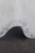 Bubble Krem Büyük Ebat 2'li Banyo Paspas Seti Kaymaz Tabanlı Yıkanablir Klozet Takımı - 3