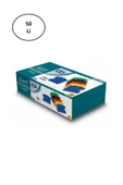 Mas 3520 Plastik Kart Muhafaza - Yatay-54x86-Lacivert 50 Li - 1