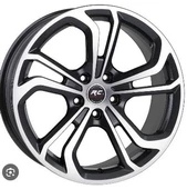 5*112*17*7.5 ET40 CH57.1 RC215 GUN METAL FOIL - 1