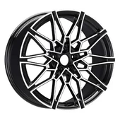 5*112*19*8.5 ET30 66.6 BLACK DIAMOND - 1