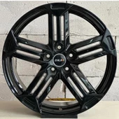 5*112*19*8.0 ET45 CH57.1 SHLK BLACK - 1