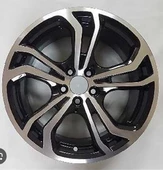 5*112*18*8.0 ET45 CH57.1 RC216 BLACK DIAMOND - 1