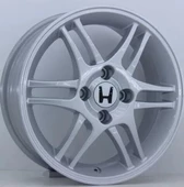 4*100*14*5.5 ET40 CH56.1 SHINY SILVER GP - 1