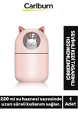 Özel Üretim Usb Kablolu Loş Işıklı Ultra Sessiz Sevimli Kedi Tasarımlı H2o Hava Nemlendirici - 1