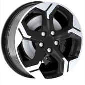 4*100*15*6.5 ET30 CH67.1 BLACK DIAMOND - 1