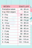 DİNAZOR DESENLİ HIRKALI 3'LÜ ERKEK BEBEK TAKIM - 3