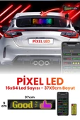 Pixel Led Panel Animasyon Yazı Göz Ekleme 9×37Cm - 1