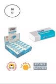 Gıpta Silgi 20'Li Pvc Dust Free Beyaz 4-K252200-5001 20'li - 2