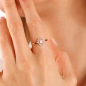 8 Ayar Sarı Altın Baget Takı Seti (Zincir Dahil) thumbnail 4