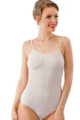 Korseli Çıtçıtlı Body Alttan Çıtçıtlı Body Atlet Korse 17500 - Ten - 1