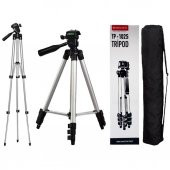 Knmaster Tripod Telefon ve Kamera Uyumlu + ÇANTA + SU TERAZİSİ + ADAPTÖR 105cm TP-105S - 1