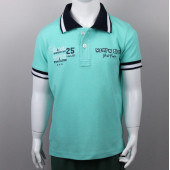 North Star Fashion Polo Yaka Erkek Çocuk T-Shirt Mint Yeşili - 1