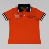 North Star Fashion Polo Yaka Erkek Çocuk T-Shirt Oranj - 2