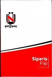 OTOKOPYLİ SİPARİŞ FİŞİ 2 Nüsha Kendinden Kopyalı - 1