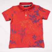 North Star Fashion Polo Yaka Erkek Çocuk T-shirt Nar Çiçeği - 2