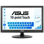 ASUS VT168HR 15,6 LED 1366x768 10MS HDMI VGA VESA 3YIL 10 PARMAK DOKUNMATIK EYECARE Monitör - 1
