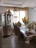 İP MODEL GOLD RENK İP PERDE 300*280 cm - 2 mm şerit thumbnail 4