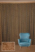 PUANLI MODEL GOLD RENK HAZIR İP PERDE 300*270 cm thumbnail 2