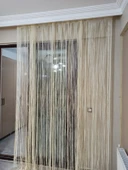 İP MODEL KREM RENK İP PERDE 300*270 cm - 2 mm şerit thumbnail 3