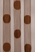 PUANLI MODEL ACI KAHVE RENK HAZIR İP PERDE 300*280 cm thumbnail 3
