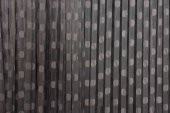 PUANLI MODEL GRİ RENK İP PERDE HAZIR DÜĞMELERİ DİKİLMİŞ İP PERDE 300*270 cm - 5
