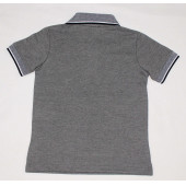 North Star Fashion Polo Yaka Nakışlı Erkek Çocuk T-Shirt Antrasit - 3