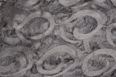 VAKKO  MODEL GRİ RENK İP PERDE HAZIR DÜĞMELERİ DİKİLMİŞ İP PERDE 300*270 cm - 5